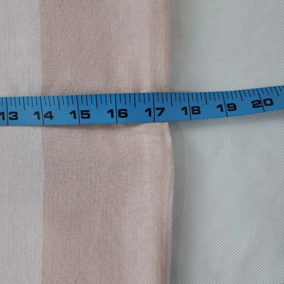 BURBERRY Solid Monogram Logo Multifunctional Nova Pashmina Fringe Pink SHAWL - Picture 8 of 8